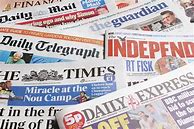 Image result for A Newspaper Showing Political News