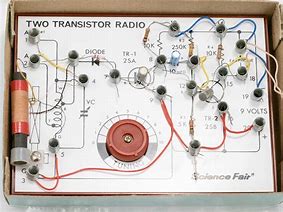 Image result for 2 Transistor Radio