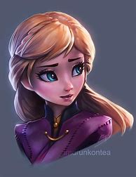 Image result for Anime Disney Princess Anna Frozen