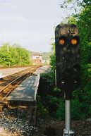 Image result for Pennsylvania Railroad Dwarf Signal