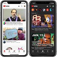 Image result for YouTube iPhone Dark Mode
