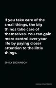 Image result for Pay Attention to the Little Things