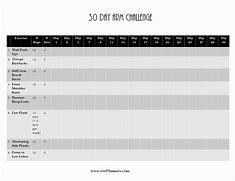 Image result for Free Template 30-Day Challenge Mind