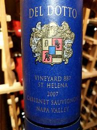 Image result for Del Dotto Cabernet Sauvignon Rutherford