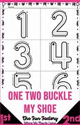 Image result for One-Two Buckle My Shoe Craft