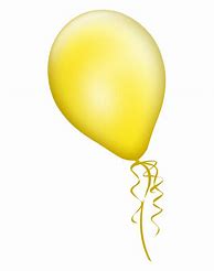 Image result for Yelow Balloons Clip Art