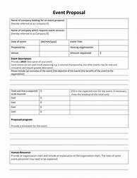 Image result for Event Proposal Template for Wedding