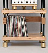 Image result for Real-Wood Turntable Stand