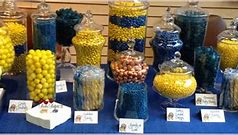 Image result for Blue and Yellow Candy