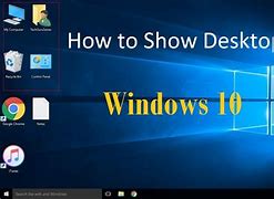 Image result for How to Show Desktop Icons Windows 10