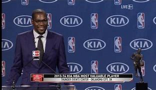 Image result for Kevin Durant MVP Ceremony