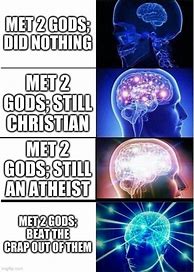 Image result for Expanding Brain Meme Christianity