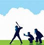 Image result for Cartoon Batter and Umpire