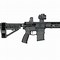 Image result for Stealth Grey Sba4 On Black Rifle