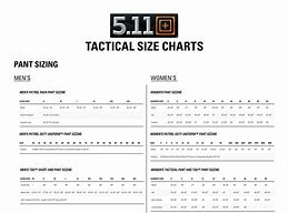 Image result for Tactical Pants Size Chart