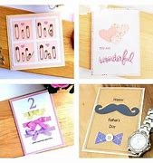 Image result for Homemade Small Unique Cards