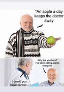Image result for An Apple a Day Meme