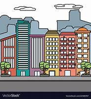 Image result for Buildings Cartoon with Names