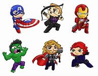 Image result for Cute Marvel Cartoon Drawing