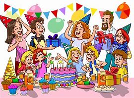 Image result for A Birthday Party Cartoon