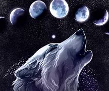 Image result for Wolf Howling Aesthetic