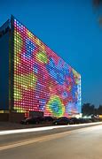 Image result for Biggest Display Facade Screen in World
