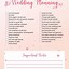 Image result for Free Elopement Wedding Planner Guide. Printable