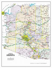 Image result for Show Map Arizona Cities