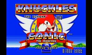 Image result for Sonic the Hedgehog 2 and Knuckles Sega Genesis Ending