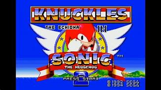 Image result for Sega Gensis Sonic Knuckles