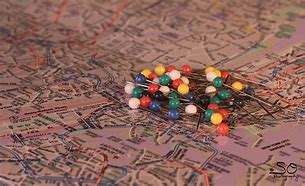 Image result for Numbered Map Pins
