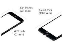 Image result for Print iPhone 7 Plus Inch Size