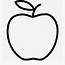 Image result for Apple Clip Art Black and White Transparent