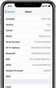 Image result for Imei Number iPhone XS Max