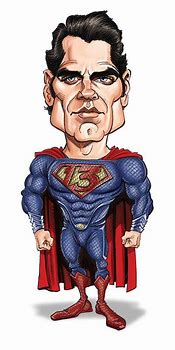 Image result for Superman Caricature