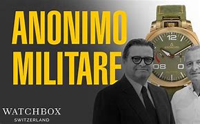Image result for Anonimo Watch