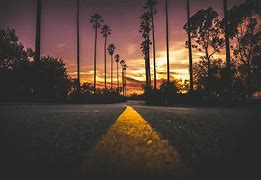 Image result for Sunset Dark 4K Background On the Road