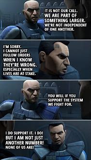 Image result for Star Wars TCW Quotes