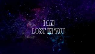 Image result for Lost in You Word Art