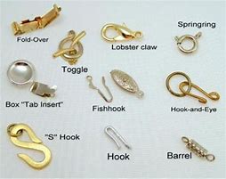 Image result for Button Clasps for Jewelry