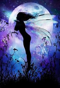 Image result for Black Moon Fairy Art