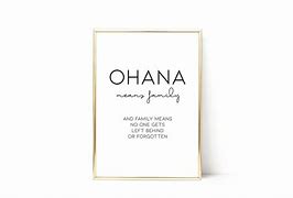 Image result for Ohana Means Family Wall Art
