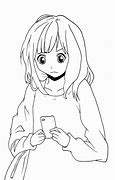 Image result for Girl Holding Phone Looking at You