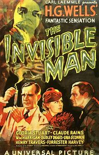 Image result for Invisible Man Film Poster