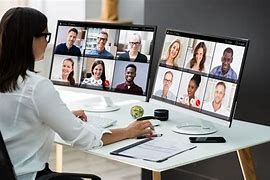 Image result for Person Looking at Meeting Stock