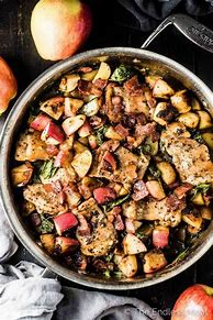 Image result for Chicken Quarter and Apple Recipes