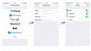 Image result for How to Add Email to iPhone