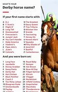 Image result for Racing Horse Names