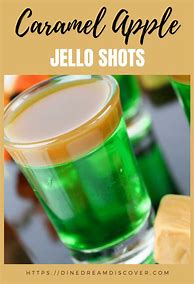 Image result for Caramel Apple Jello Shots