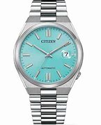 Image result for Citizen Silver Watch with Blue Face